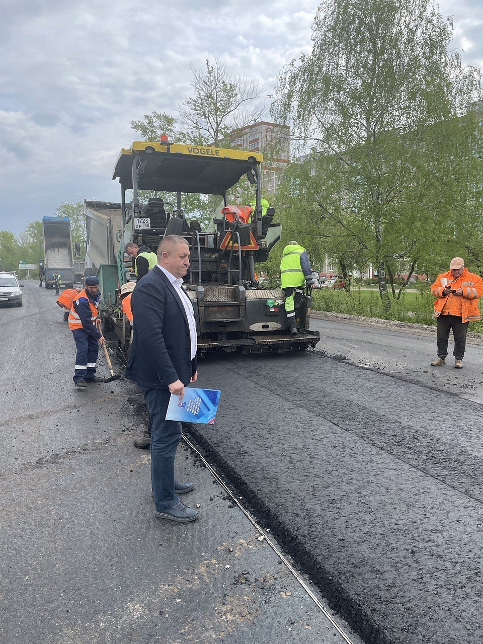 Дороги Воскресенска – на контроле единороссов | 22.05.2023 | Воскресенск -  БезФормата