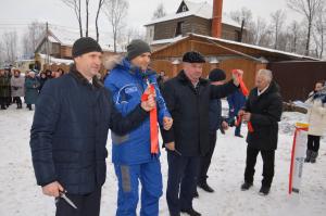 Воскресенские партийцы приняли участие в торжестве по случаю пуска газа в селе Конобеево