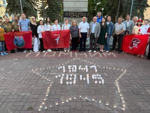 «Единая Россия» Воскресенска приняли участие в международной акции «Свеча памяти»