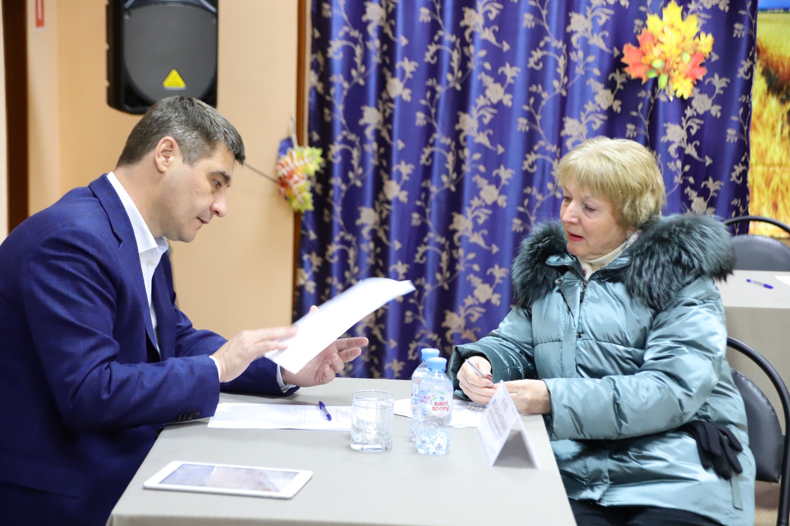 В деревне Марчуги городского округа Воскресенск прошла выездная  администрация