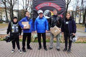 В Воскресенске прошёл мотопробег и сбор гуманитарной помощи в поддержку российских бойцов 