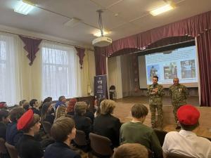 В лицее Воскресенска провели мероприятие, посвященное подвигу Алексея Маресьева