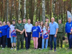 Воскресенск присоединился к экологической акции «Единой России» «Чистый лес»