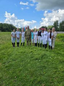 В рамках проекта «Успех V единстве поколений» состоялся фестиваль «Добрый конь» и соревнования по конному спорту «Рабочая тропа»