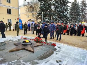 В Воскресенске почтили память защитников и жителей блокадного Ленинграда