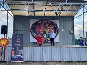 17 апреля в деревне Чемодурово прошёл фольклорный праздник «Как-то раз на Красную горку…», который по старой русской традиции отмечается в первое воскресенье после Пасхи