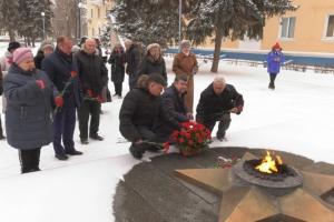 Воскресенцы почтили память погибших в блокаде Ленинграда