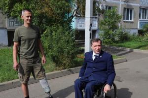 Подмосковная «Единая Россия» проверяет доступность среды в местах проживания ветеранов СВО с инвалидностью