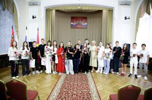 Вручение паспортов 