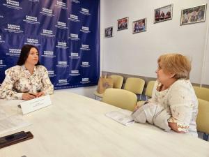 Екатерина Лобышева провела прием граждан в Общественной приемной партии "Единая Россия". 
