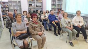 В отделе краеведения Центральной библиотеки им. Инны Гофф прошёл краеведческий час "Воскресенская земля" для участников губернаторской программы "Активное долголетие" г.о. Луховицы