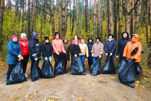 В Воскресенске прошёл субботник