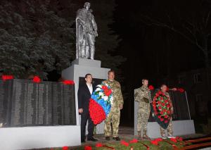 В посёлке имени Цюрупы почтили память погибших в Великой Отечественной войне