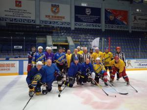 В Воскресенске прошел очередной матч в рамках «Хоккейного долголетия»