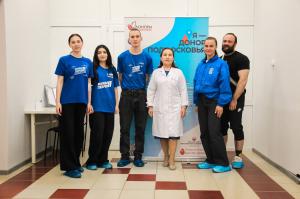 Сегодня, в Национальный день донора, активисты «Молодой Гвардии» Воскресенска вместе с депутатом Совета Депутатов Анной Морозовой сдали кровь
