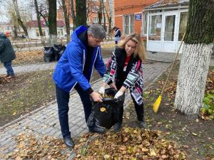 Воскресенские партийцы организовали субботник