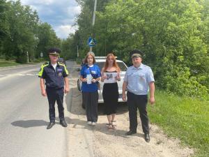 Воскресенские активисты и сторонники партии «Единая Россия» провели проверку соблюдения безопасного движения на дорогах