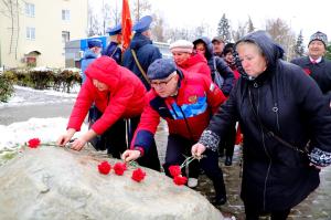 Единороссы Воскресенска приняли участие в мероприятии в честь 105 лет со дня образования комсомола