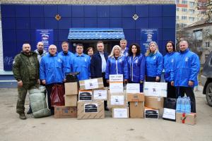 Единая Россия Воскресенска передала очередную партию гуманитарной помощи в зону СВО