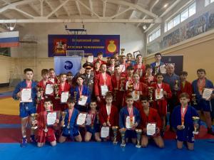 В Воскресенске прошли соревнования по самбо 