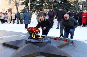 В Воскресенске единороссы почтили память погибших в Великой Отечественной войне