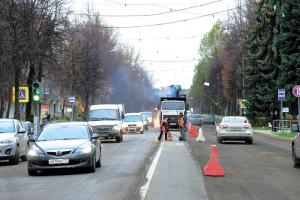 Начата реконструкция одной и центральных улиц Воскресенска