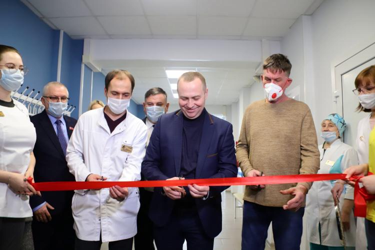 Партийцы Воскресенска торжественно открыли эндоскопическое отделение в поликлинике муниципалитета 