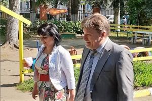 Алексей Мазуров посетил детский сад "Аленушка"
