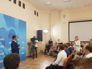 Медики Подмосковья приняли участие во встрече с Дмитрием Медведевым
