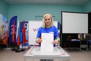 Представительница МГЕР приняла участие в выборах 