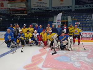Партпроект Воскресенска - «Хоккейное долголетие» 